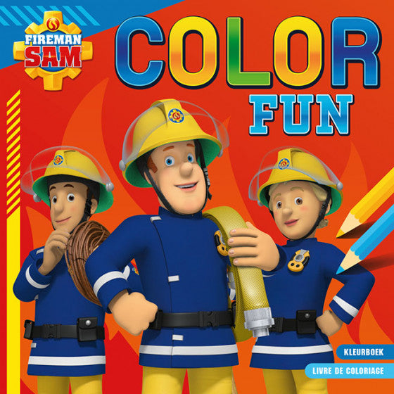 Brandweerman Sam Color Fun Kleurboek