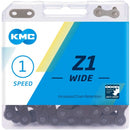 Ketting single speed KMC Z1 Wide 112 schakels - bruin