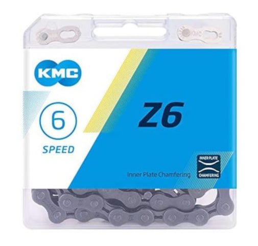 Ketting 5/6 speed KMC Z6 114 schakels - grijs