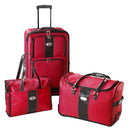 Kofferset - Reisset - Trolleykoffer, Trolleyreistas en Reistas - Rood