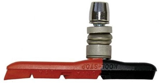 remblokken Thinline V-brake 71,8 x 9,1 mm zw/or 2 stuks