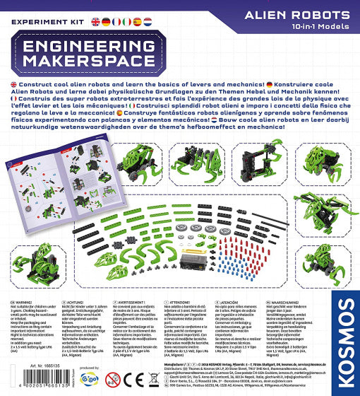experimenteerset Alien Robots junior 138-delig