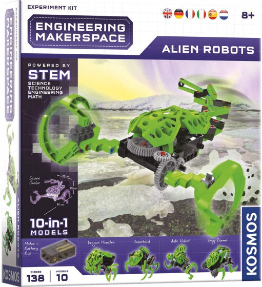 experimenteerset Alien Robots junior 138-delig