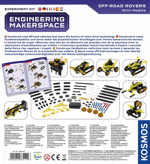 experimenteerset Off-Road Rovers junior 118-delig