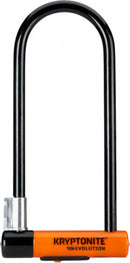 beugelslot Evolution High 29,2 cm staal zwart/oranje