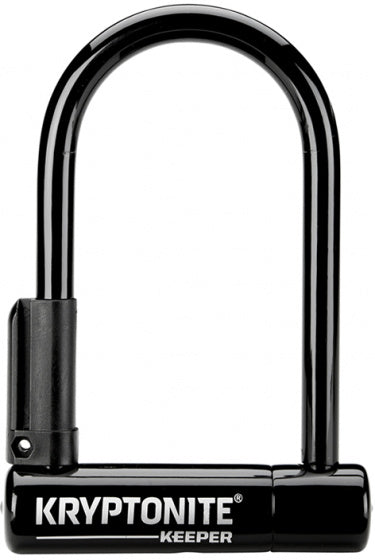 beugelslot Keeper Mini-6 8,3 x 15,2 cm zwart