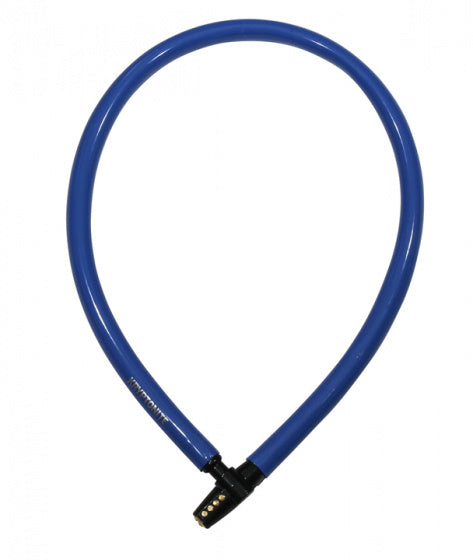 kabelslot Keeper 65 cm staal blauw