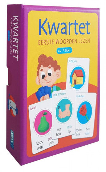 Kwartet AVI Start Eerste Woorden Lezen