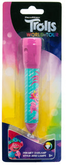 penlamp meisjes 17 cm blauw/roze
