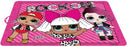 placemat meisjes 40 x 28 cm roze