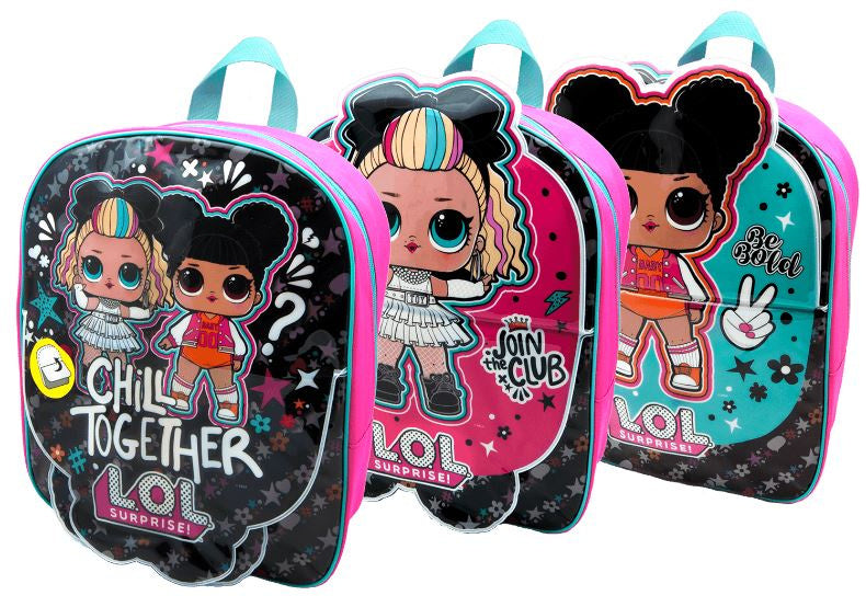 rugzak meisjes 38 x 34 cm polyester/pvc roze