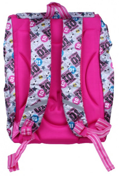 rugzak We run the world meisjes 19 liter roze