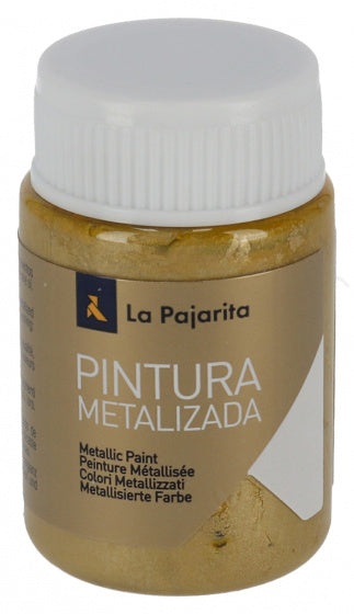 schoolverf 35 ml 6 x 3 cm latex goud