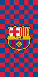 Badlaken FC Barcelona blocks - 70x140 cm Barcelona FC