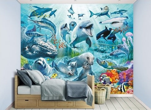 Behang zee avontuur Walltastic 245x305 cm Behang Walltastic