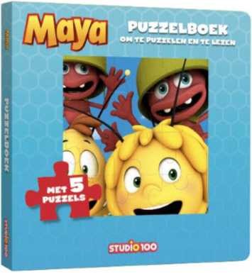 Boek Maya - Puzzelboek - Boek Studio 100 Maya de Bij