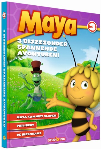 Boek Maya - 3 Bijzondere avonturen vol. 3 - Boek Studio 100 Maya de Bij