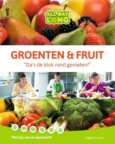 Boek Njam - Groenten en Fruit - Kookboek Studio 100 NJAM!