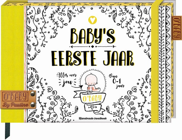 Boek Baby eerste jaar O`Baby Pauline Oud