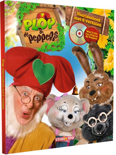 Verhalenboek Plop met CD - Boek Studio 100 Kabouter Plop