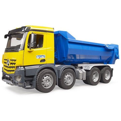 Bruder MB Arocs Halfpipe dump truck