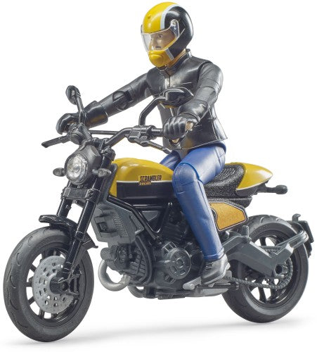 Bruder 63053 Ducati Scrambler Motor met Bestuurder 1:16