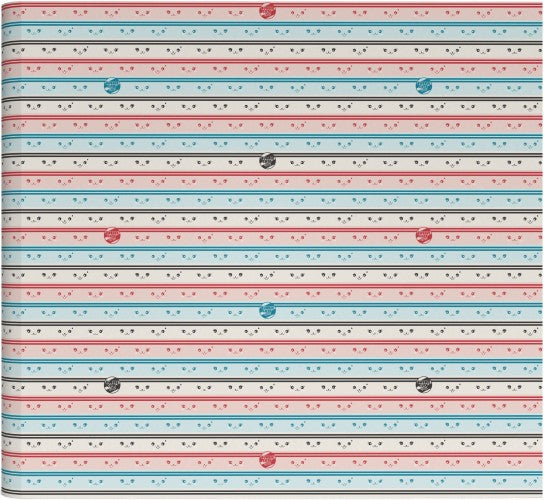 Kaftpapier Bubble Cute 2x vel 100x70 cm Kaftpapier