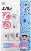 Create It! Nagellak Set met Glitters