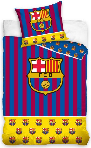Dekbed FC Barcelona stripes - Dekbedovertrek Barcelona FC