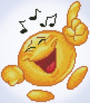 Jive`N Diamond Dotz - 20x20 cm - Diamond Painting