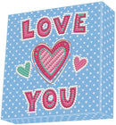 Love You Diamond Dotz 15x15 cm Diamond Painting
