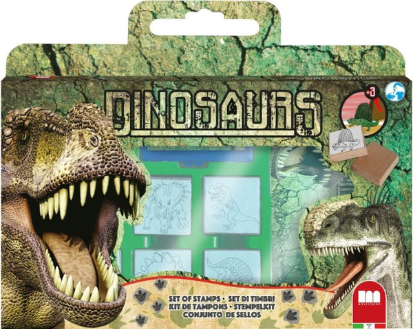 Dinosaurus Stempelset, 12dlg.