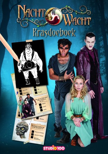 Doeboek Nachtwacht - krasdoeboek - Boek Studio 100 Nachtwacht