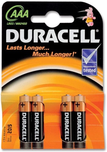 Batterij Duracell Plus MN2400 AAA bls4