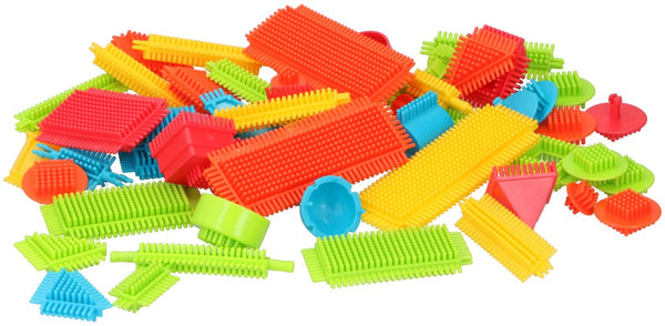 Egel blokken 58 stuks Bouwstenen Eddy toys