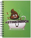 Notitieboek Emoji - 21x14 cm - Schoolschrift Emoji