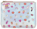 etui Fashionista zilver 15 x 21 cm
