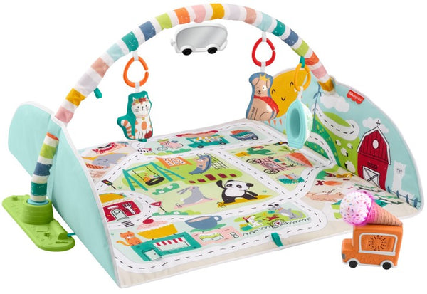 Fisher Price XL Activiteiten Speelmat 113 cm + Licht en Geluid