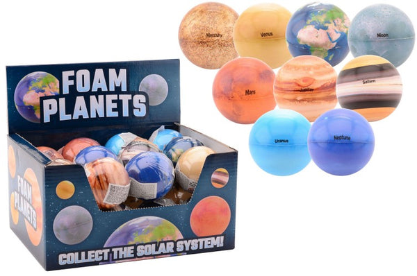 Foambal planeet JohnToy 6 cm Bal Johntoy