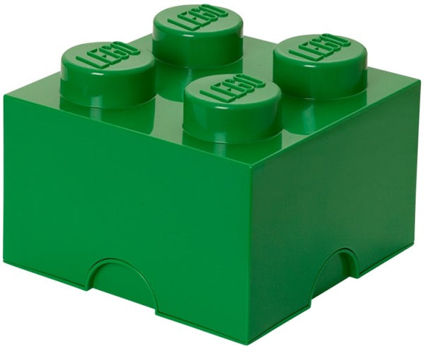Opbergbox LEGO - brick 4 groen - LEGO License