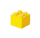 Opbergbox LEGO MINI - brick 4 geel - LEGO License
