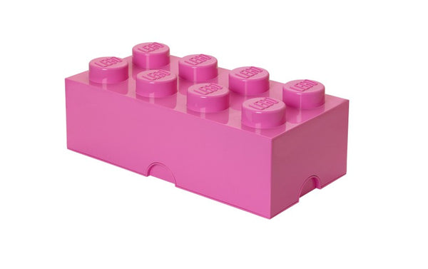 LEGO Opbergbox: mini brick 8 roze