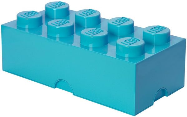 opbergsteen 8 noppen 25 x 50 cm polypropyleen turquoise
