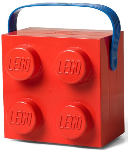 Lunchkoffer LEGO - rood - Lunchbox LEGO License