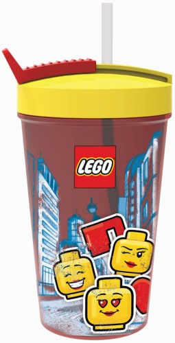 drinkbeker met rietje Iconic girl