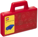 Sorteerkoffer To Go LEGO - rood - Opbergbox LEGO License
