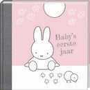 Boek Baby eerste jaar Nijntje - roze Nijntje