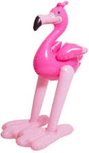 opblaasbare flamingo 1,20 meter roze