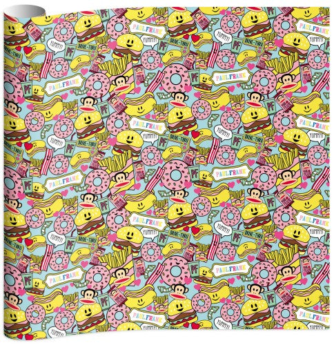 Kaftpapier Paul Frank Girls 2x vel 100x70 cm Kaftpapier Paul Frank