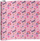 Kaftpapier Paul Frank Girls 2x vel 100x70 cm Kaftpapier Stationery Team Paul Frank